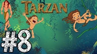 Tarzan Action Game  100 Walkthrough  Level 8 Trashing the Camp [upl. by Neelram]