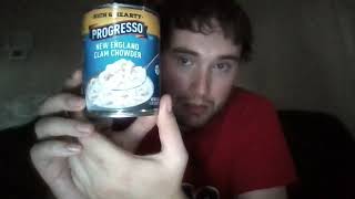 Progresso New England Clam Chowder Soup Review [upl. by Prouty442]