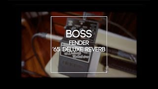 Il PERFETTO suono SURF ANNI 60  Boss Fender 65 Deluxe Reverb Amp Overdrive  Tremolo  Riverbero [upl. by Llerrom]