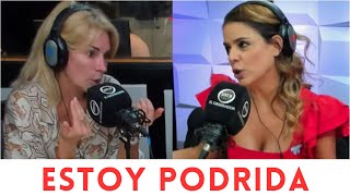 Yanina Latorre lanzó una botella a Marina Calabró en vivo [upl. by Noemys256]