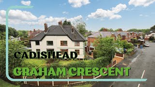 Graham Crescent Cadishead  Large Three Bed Semi  Corner Plot  Property Tour £275000 [upl. by Godwin]