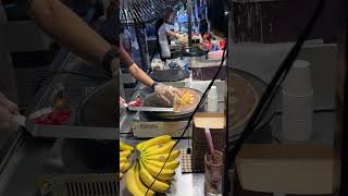 Myeongdong street food korea seoul seoultrip 4kwalkingtour walkingstreet [upl. by Rikki]