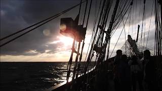 Brigg Roald Amundsen auf der Ostsee  Tall Ship at Sea [upl. by Adriana888]