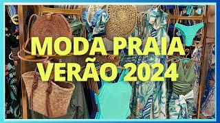 TENDÊNCIAS MODA PRAIA VERAO 2024 [upl. by Slack810]