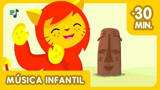 Música infantil 🎵 30 minutos de canciones infantiles para bebés y niños [upl. by Carlynne]