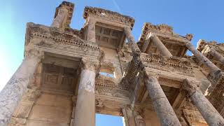 Celsus Kütüphanesi  Efes Antik Kenti  İzmir Selçuk Meryem Ana  Library of Celsus Ancient Roman [upl. by Georgeta559]