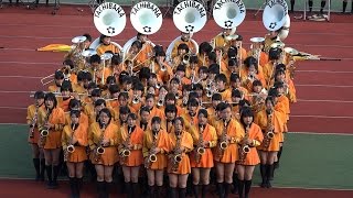 4K京都橘高校吹奏楽部 関西大学アメフト ハーフタイムショー／Kyoto Tachibana HS Band  Halftime Show PART2 [upl. by Airekahs]