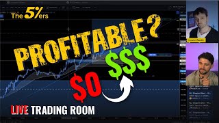 Discover Todays Most Profitable Trades  The5ers Live Trading Room [upl. by Ahsien]