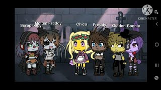 Fnaf 1 meets the scraps ep 2  Its going down GLMV [upl. by Nie]