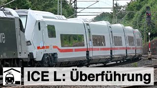 Überführung ICE L durch RailAdventure Kinzigtalbahn Langenselbold  Steinau [upl. by Clemente]