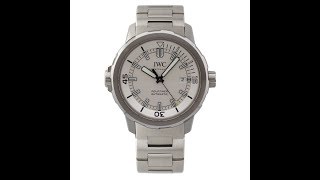 IWC Aquatimer Automatic IW329004 [upl. by Nanahs681]