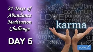 21 Days of Abundance Meditation Challenge with Deepak Chopra  Day 5 [upl. by Kelwen342]