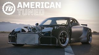 Listen To This 10000rpm 2000hp 4Rotor Mazda RX7 Scream  Top Gear American Tuned [upl. by Oidualc]