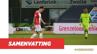 SAMENVATTING  PEC Zwolle  FC Emmen [upl. by Rosabel36]