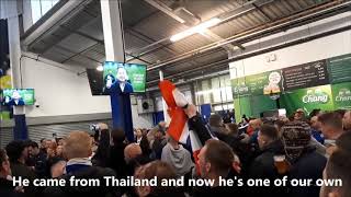 Leicester citys Vichai had a dream chant with lyrics [upl. by Suckram]