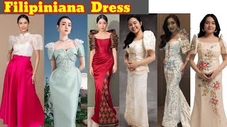 Filipiniana DressDress Design210Mix Design [upl. by Ode]