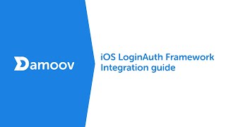 iOS LoginAuth Framework Integration Guide [upl. by Ulysses]