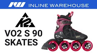 K2 VO2 S 90 Skates Review [upl. by Nylesoj]