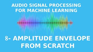 Extracting the amplitude envelope feature from scratch in Python [upl. by Ardin]