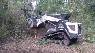 Fraser Earthworks  Terex Forestry Machine Mulching [upl. by Alleris148]