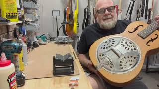 Saving A Neglected Dobro Resonator Guitar A Rescue Story [upl. by Hedveh948]