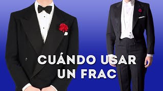 Cuando usar un esmoquin o frac Verdaderos eventos de trajes de etiqueta y frac [upl. by Banquer95]