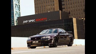 R34 650hp GTR brutal driveby [upl. by Mercie]