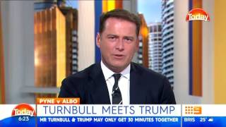 The Today Show  Pyne vs Albo  Friday 5 May 2017 [upl. by Ettessil433]