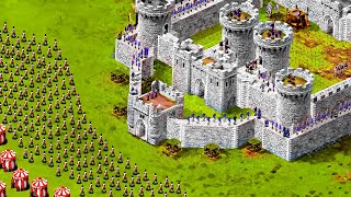 This CASTLE SIEGE Is Almost Impossible to Defend in Stronghold [upl. by Modie921]