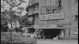 Old Singapore 1951 CathayOriental theatres [upl. by Ecneitap]