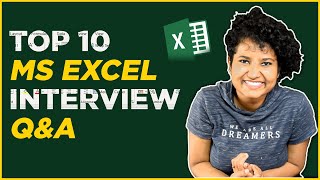 Excel Interview Questions amp Answers  Excel Job Interview 🔊 [upl. by Esinek728]