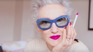 How To Apply Bold Lipstick With Linda Rodin [upl. by Randy]