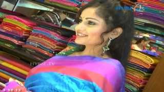 Entertainment  Heroine Madhavi Latha In Pattu Saree [upl. by Nylanej74]