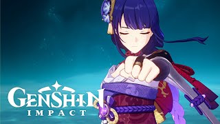 Genshin Impact 25 Cinematic Cutscene  Traveler Ei Makoto Raiden Shogun Cutscene [upl. by Erny]