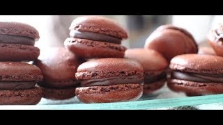 Ganache a macaron au chocolat  Thermomix ® quotrecette facilequot [upl. by Arimahs]