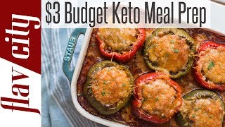 Keto Meal Prepping On A Budget  Low Carb Keto Recipes [upl. by Larred]