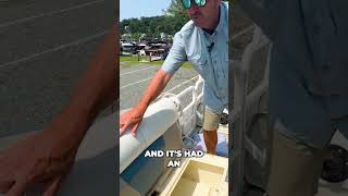 Pontoon Winterization Prep Basics What NOT To Do shorts boat pontoon [upl. by Lyret]