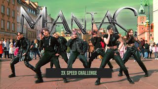 KPOP IN PUBLIC I 2X SPEED CHALLENGE Stray Kids 스트레이 키즈 ”MANIAC” Dance Cover by Majesty Team [upl. by Ute206]