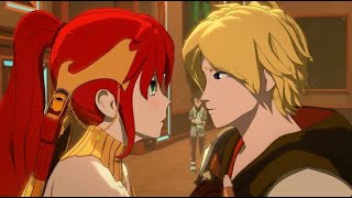 Jaune y quotPyrrhaquot se reencuentran 🍁✨⚔️ Liga de la Justicia x RWBY Parte I  Clip  Fandub [upl. by Weeks]