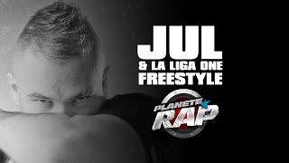 Jul amp Liga One en freestyle PlanèteRap [upl. by Nwahsek]