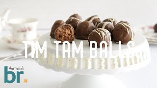 Tim Tam Cheesecake Balls  Australias Best Recipes [upl. by Dodie]