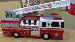 TONKA DISNEY MICKEY MOUSE Fire truck 28 MOTORIZED Clubhouse toy [upl. by Ndnarb]