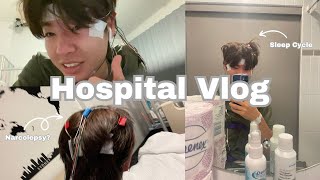 I got tested for NARCOLEPSY hospital vlog [upl. by Beller]