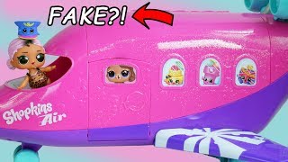 LOL Surprise Dolls Air Plane  Custom Bedroom with pets Hair Goals Blind Bags [upl. by Floyd]