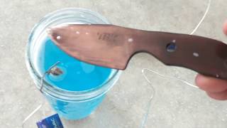 Teddy Bear knives YAY or NAY Copper Electroplating Knife Finish [upl. by Ammeg932]