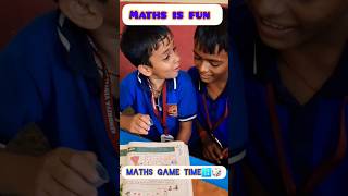 Teaching Maths by Playway method🖍🎲🔢 shorts maths kvs [upl. by Cornwell]