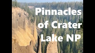 The Strange Pinnacles at Crater Lake National Park Oregon [upl. by Pears]