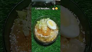 Delicious Cold Noodles 🍜🤤 food noodles asmr bts shorts subscribe trending ajmisabana [upl. by Ayit433]