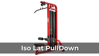 Iso Lat Pulldown Machine HF02  BullrocK Strength Stations  Gym Equipment [upl. by Asa]