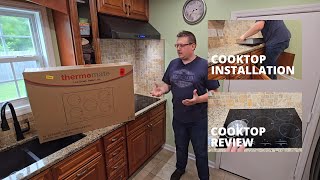 Thermomate Induction Cooktop Installation and Review Unleashing the Power of Modern Cooking [upl. by Ahsinert]